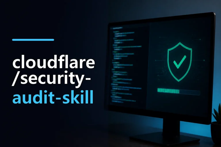 cloudflare/security-audit-skill 설치부터 코드베이스 감사 실행 및 결과 검증까지