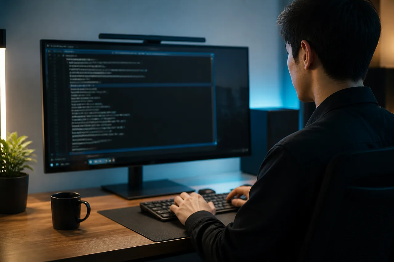 Python 가상환경 설정 화면